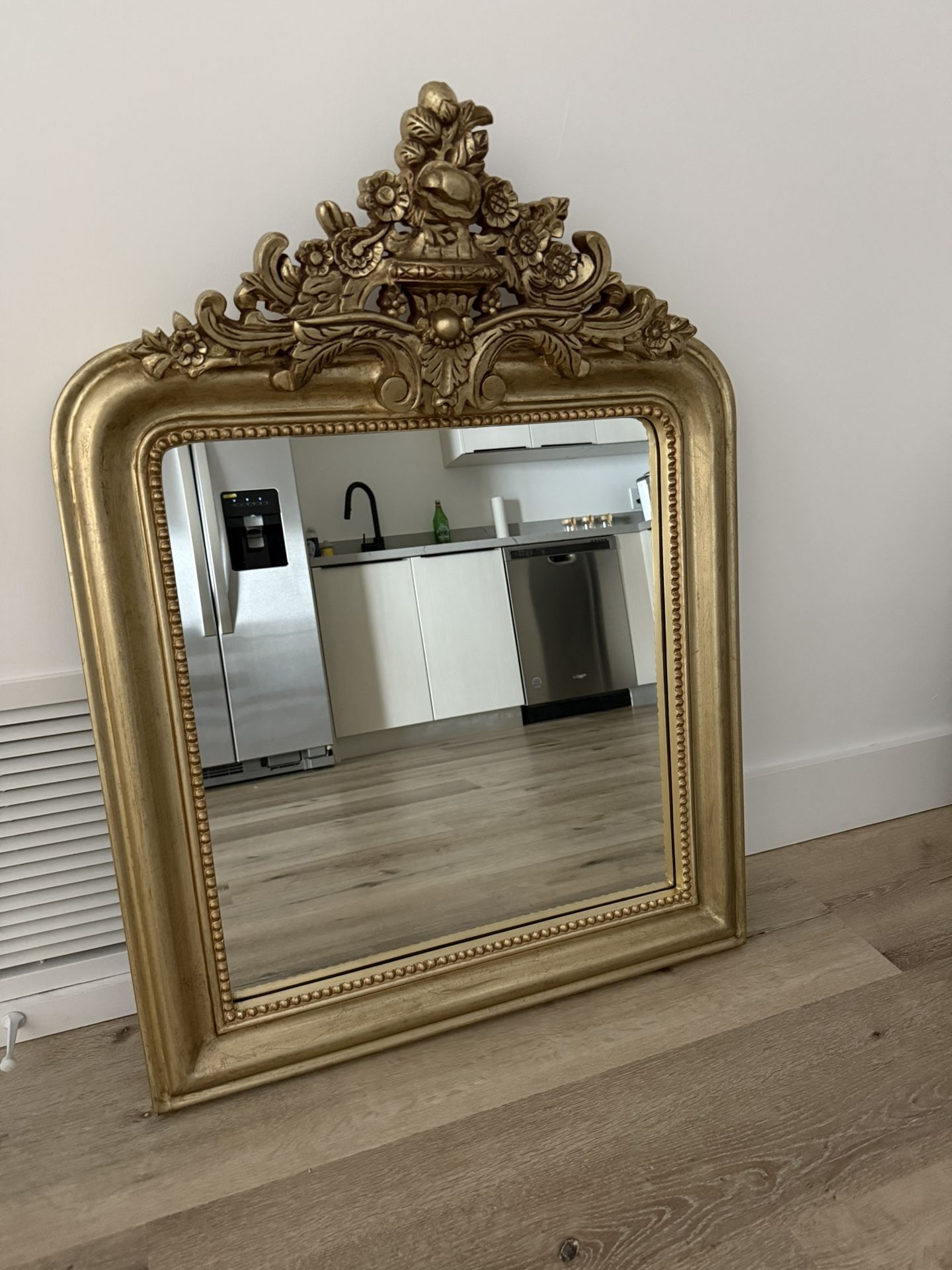 RH Modern Louis Philippe Mirror - Gold 34" x 56"