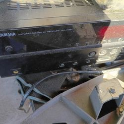 Old Radio Amp Yamaha 