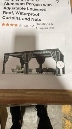 SaleSumo pergola