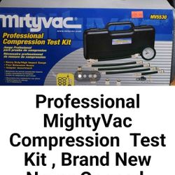 NEW Professional Mighty Vac Compression Test Kit