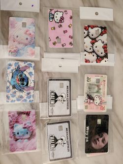 Credit debit card skins