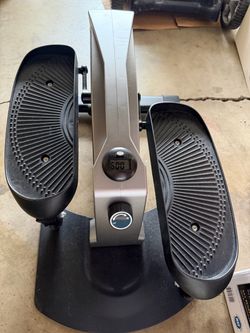 PERLECARE Under Desk Elliptical / Stepper – Adjustable Resistance