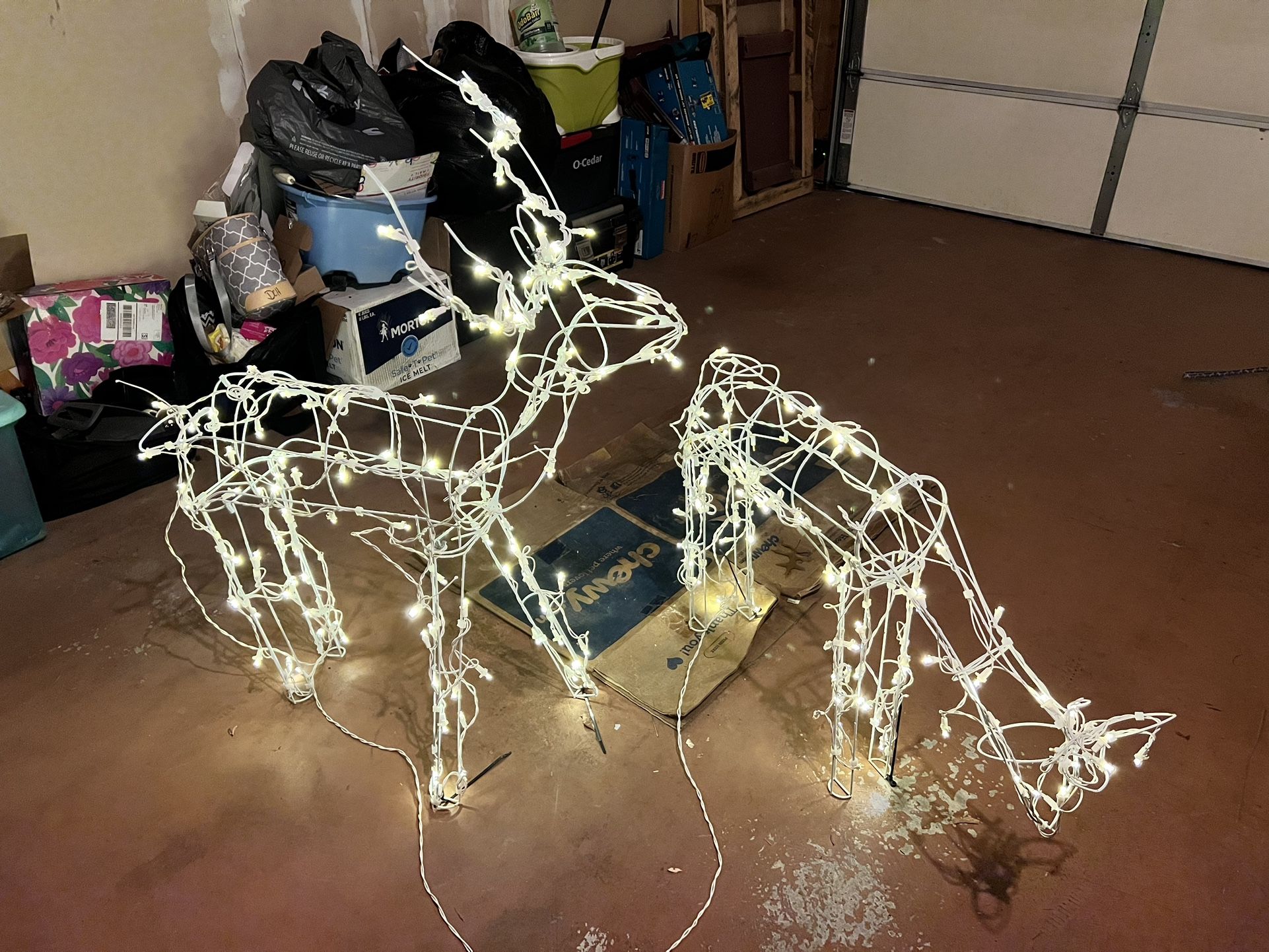 Christmas Light Up Deer