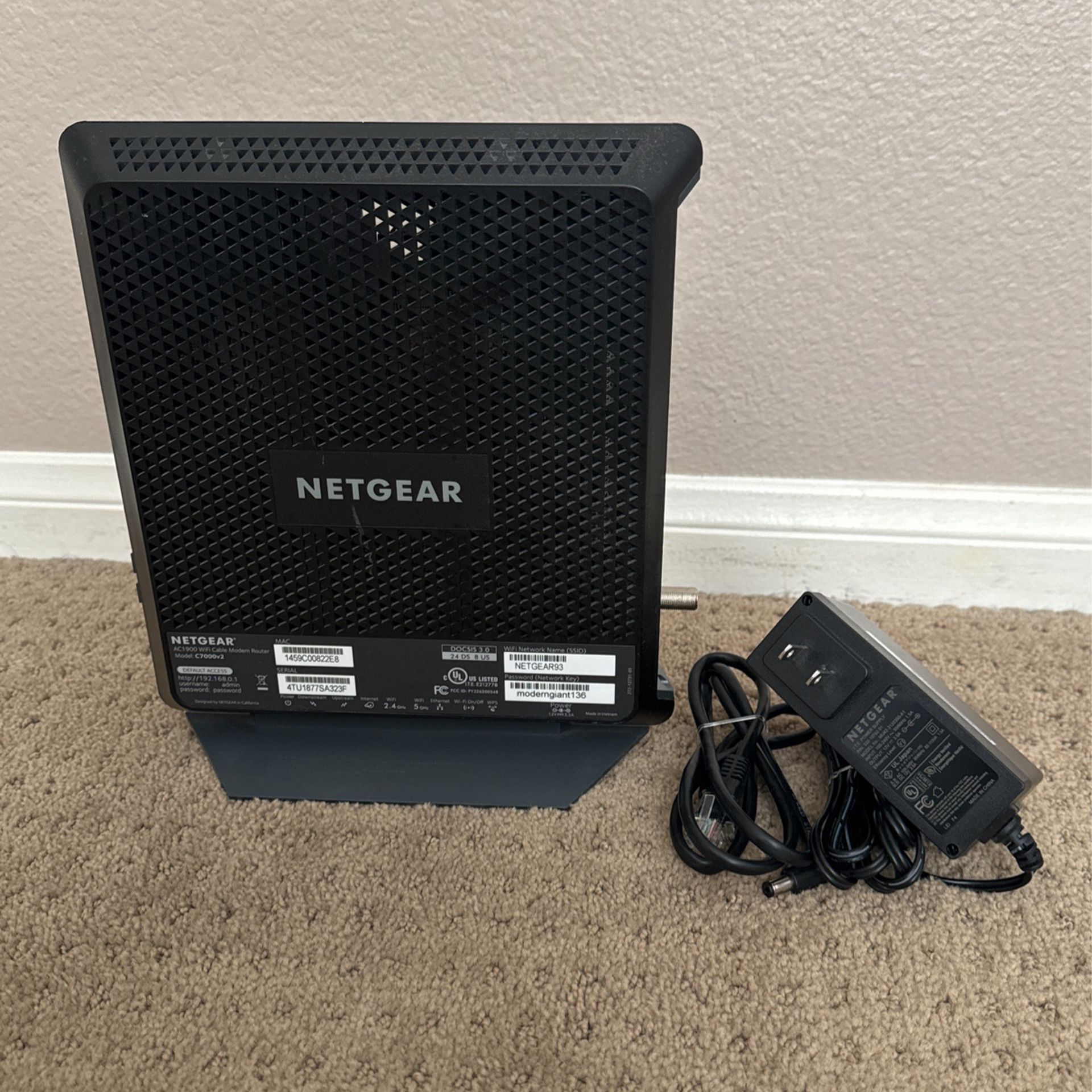 Netgear AC1900 Router