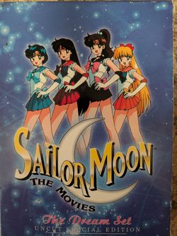 Sailor Moon The Dream Set 3 Movie Collection, Original DiC Dub