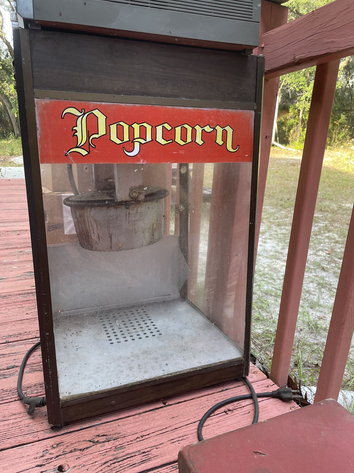 Vintage Commercial Popcorn ๐ฟ Maker Machine