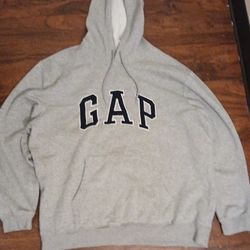 grey gap hoodie