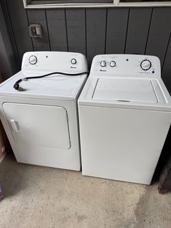 Amana Washer & Dryer