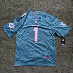 Miami Dolphins #1 TAGOVAILOA Adult Jersey