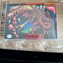 Super Metroid Snes Super Nintendo Game 