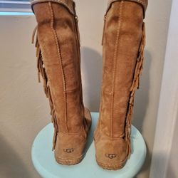 Ugg Fringe Boots