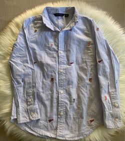 Janie and Jack Boys Button-Down Shirt