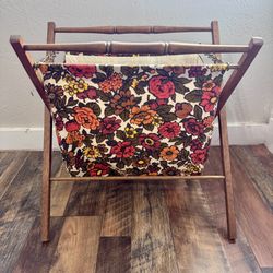 Vintage Knitting Basket 