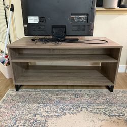 Wood Entertainment Table