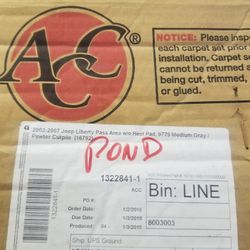 02 -07 jeep liberty. floor carpet new on box