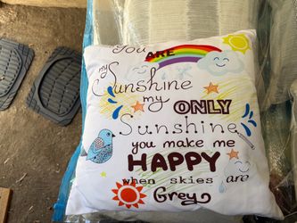 Decorative throw pillows