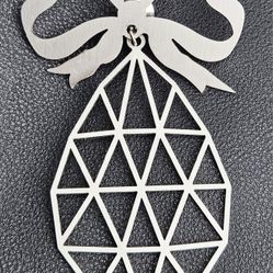 Lola Brooks LE Art Jewelry Forum Modernist Ribbon Teardrop Brooch Pin 2013