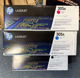HP 305A LaserJet Toner Cartridges