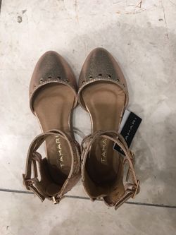 NWT girls Tahari leather dress shoes size 12