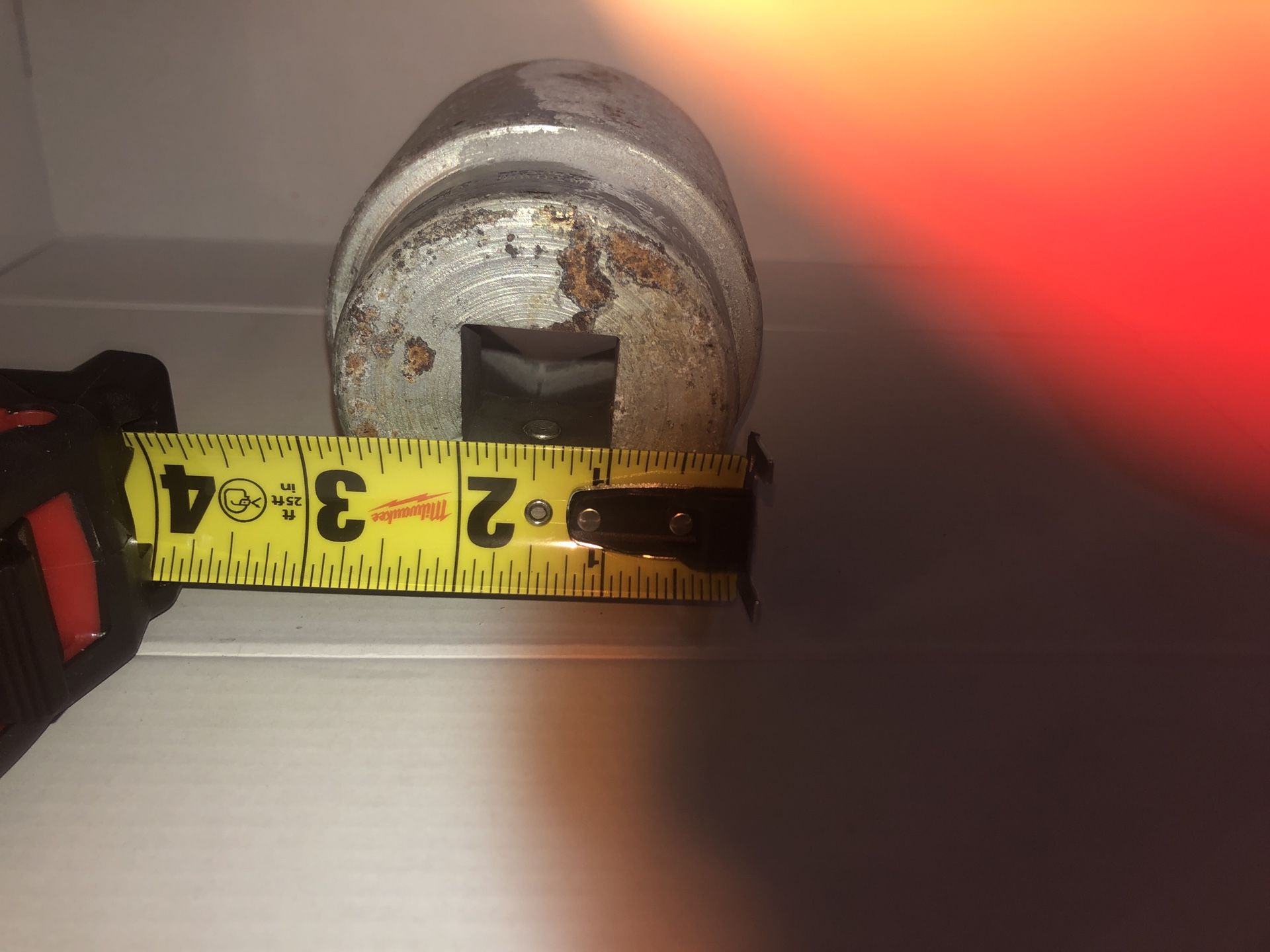 Blackhawk Socket. 1” Drive X 2” 1/4” NOS