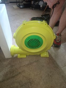 1 HP Commercial Air Blower Pump Fan Model FJ2-35C Bounce House Inflatable