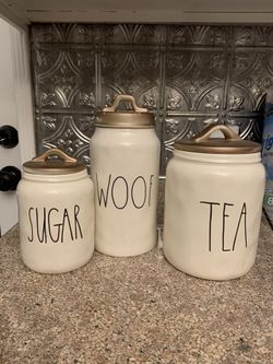Rae Dunn Farmhouse Canisters