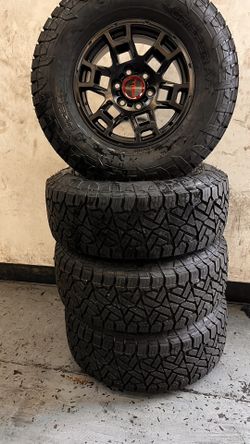 Trd Wheels And Tires Tacoma