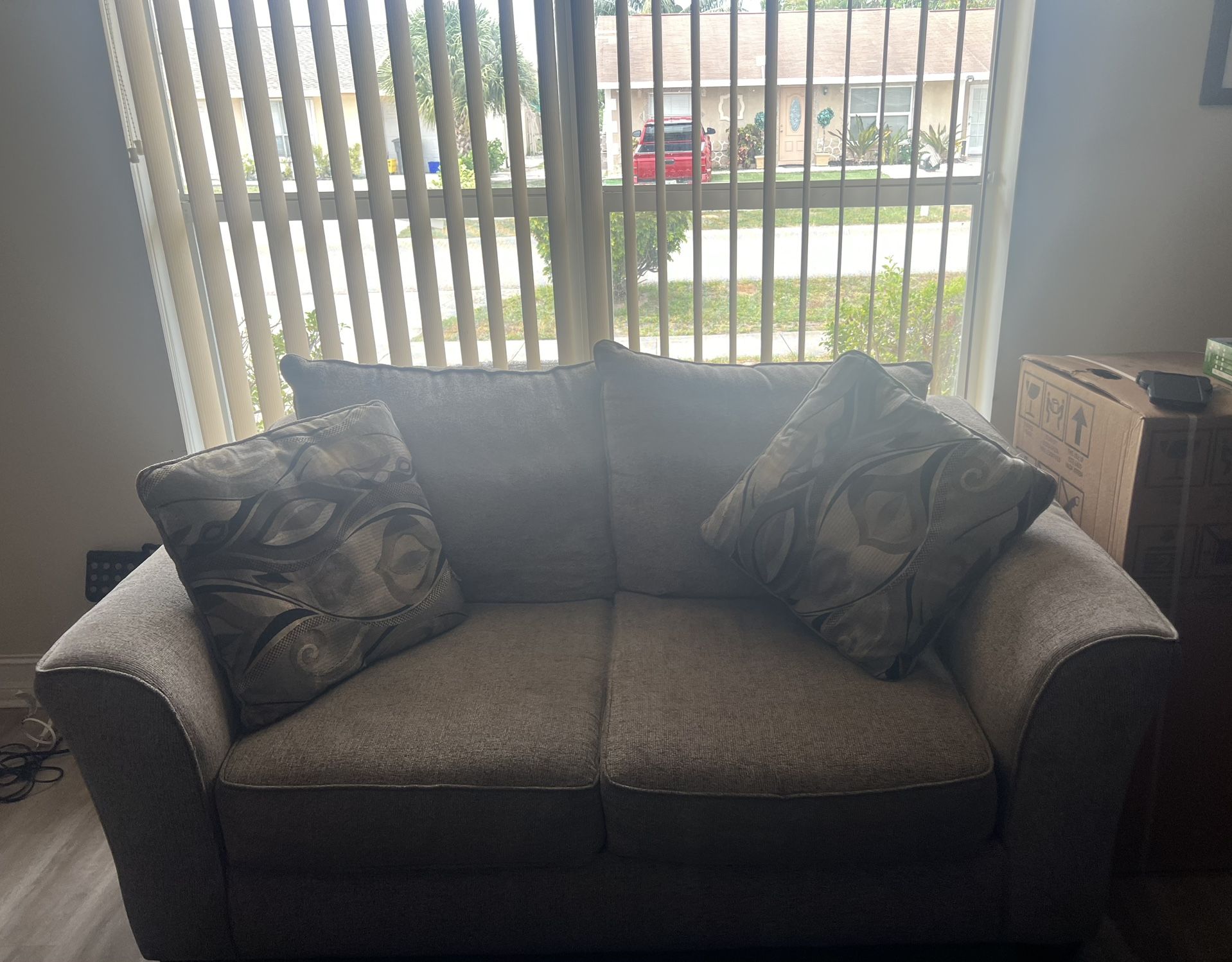 Couch And Love Seat And Also A Sitting Chair Same As Couch And Love Seat