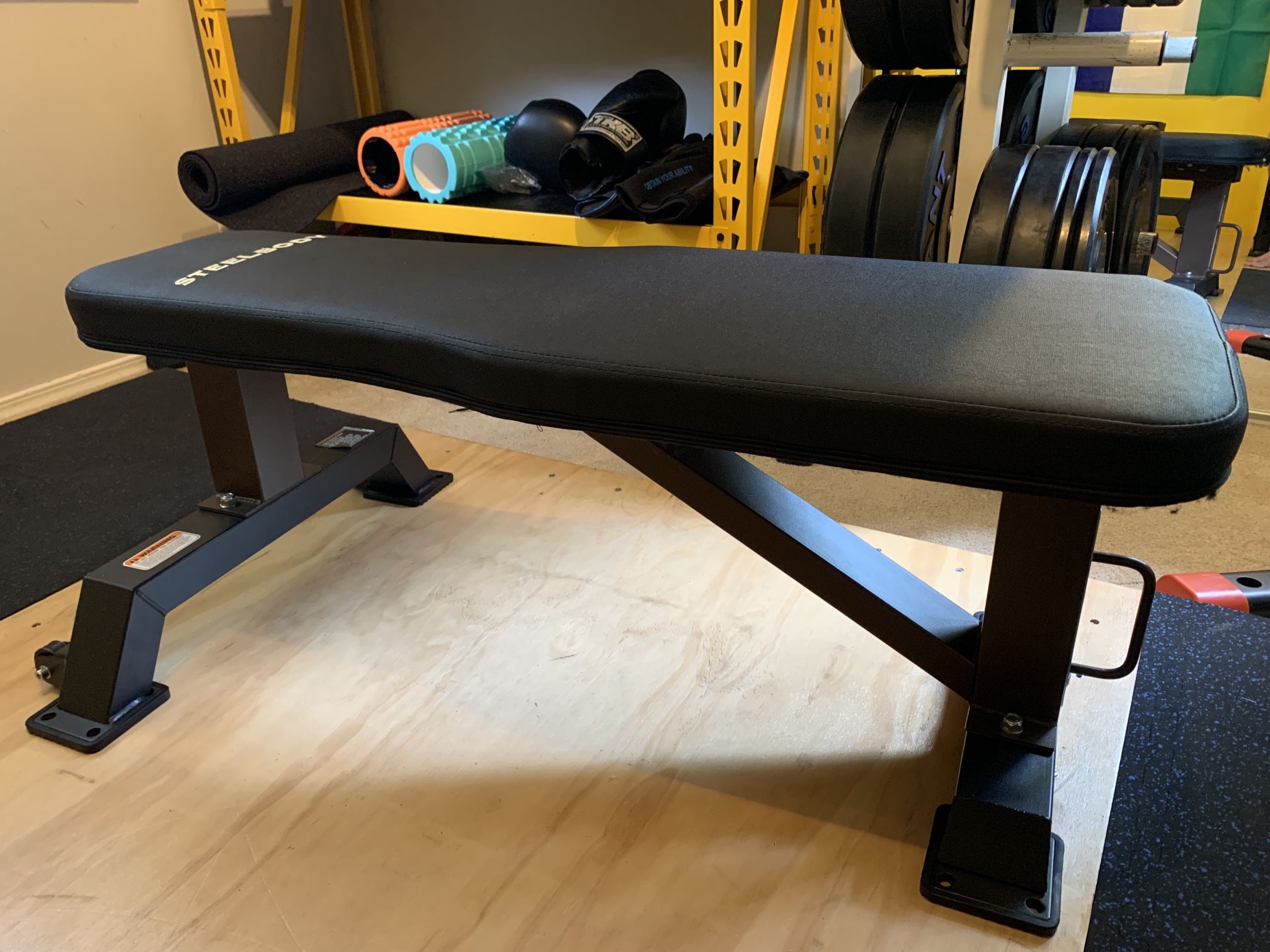 Steelbody Weight Bench In Like-new Condition 