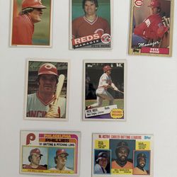 Pete Rose baseball ⚾️ card LOT