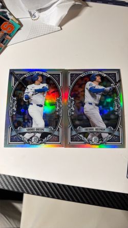 Shoehei Ohtani + Freddie Freeman - Bowmen Sterling