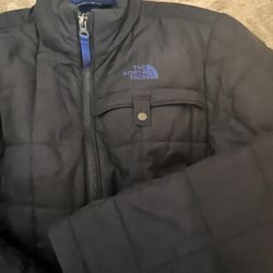 The North Face Boys Harway Insulated Jacket Full Zip NWT Cosmic Blue MSRP $80.00