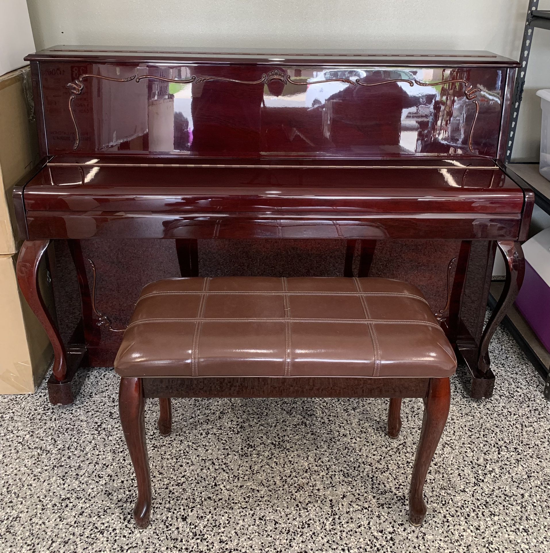 Schafer And Sons Upright Piano 