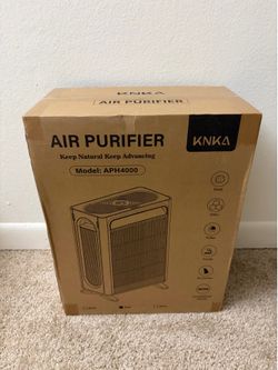 KNKA Air Purifier for Home Bedroom Large Room Up to 1,695 Ft² in 1 Hr, HEPA