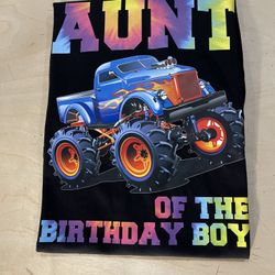 Birthday Shirts, Custom Shirts, Monster Trucks, Party Shirts