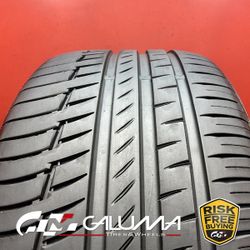 (One) Tire LikeNEW Continental PremiumContact 6 SSR Run Flat 275/40R21 XL #88311