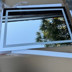 LED Bathroom Mirror Defogger 24X36