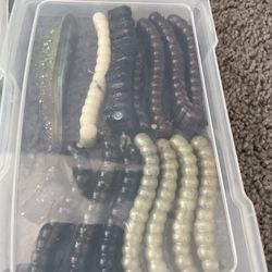 FISHING BAITS Gummy Worm Shaped Baits💯💯
