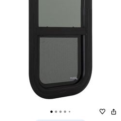 RecPro RV Window | 12" W x 22" H | Teardrop Vertical Slide