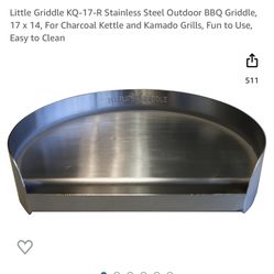 STAINLESS STEEL BARBECUE GRIDDLE