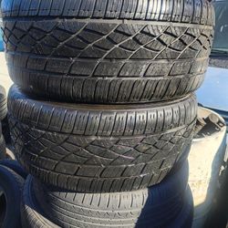 Pair 245/45/17 Firestone 