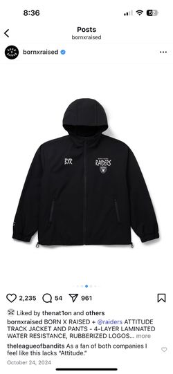 Born X Raised - Raiders