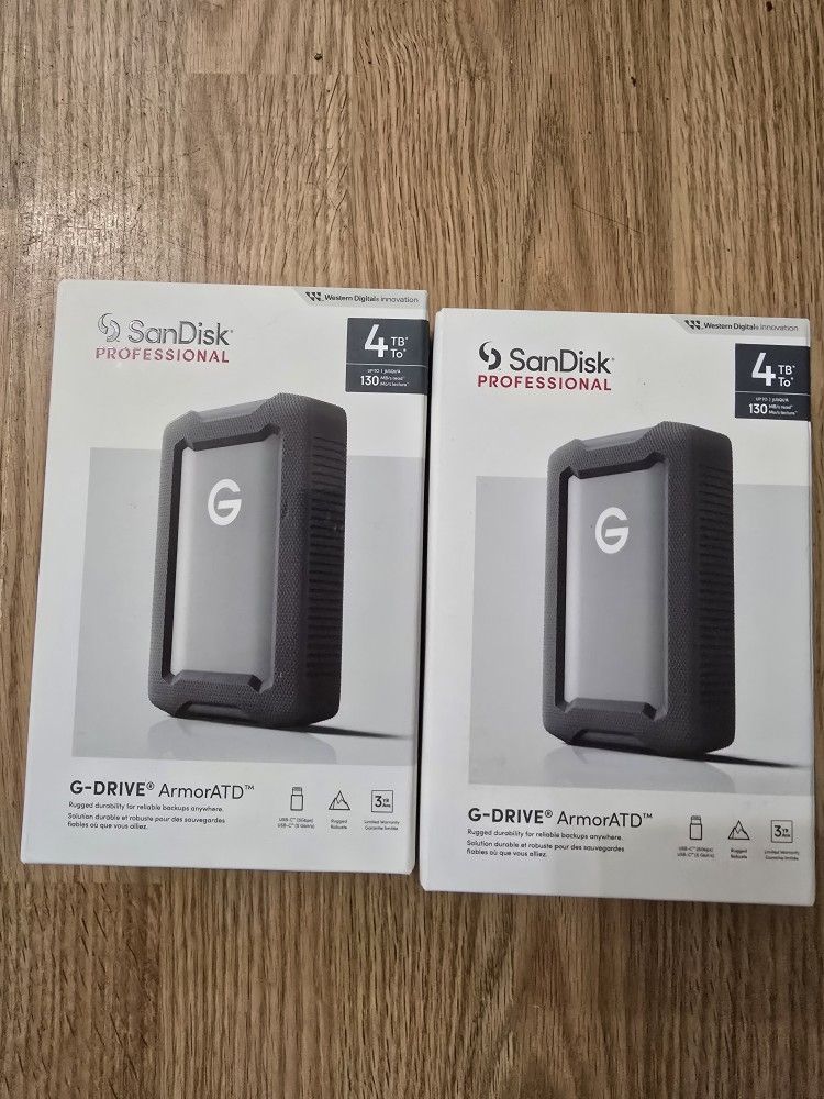 SanDisk PROFESSIONAL G Drive 4TB