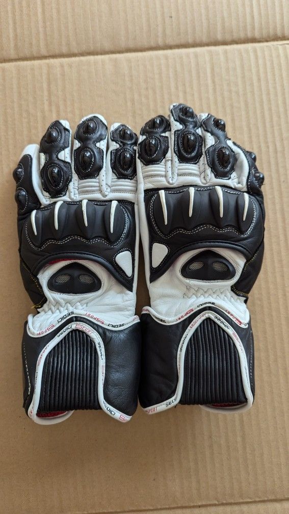 Sedici Niccolo Motorcycle Race Gloves Sz M