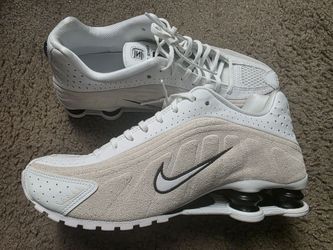 Nike Shox R4 White Sneakers