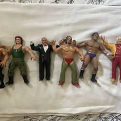 Vintage LJN WWF Wrestling Figures 