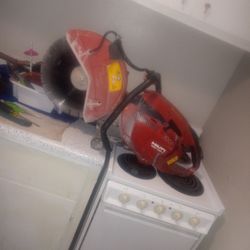 Hilti DSH 700 14 inch 70cc Hand-Held Gas Concrete Saw - USED