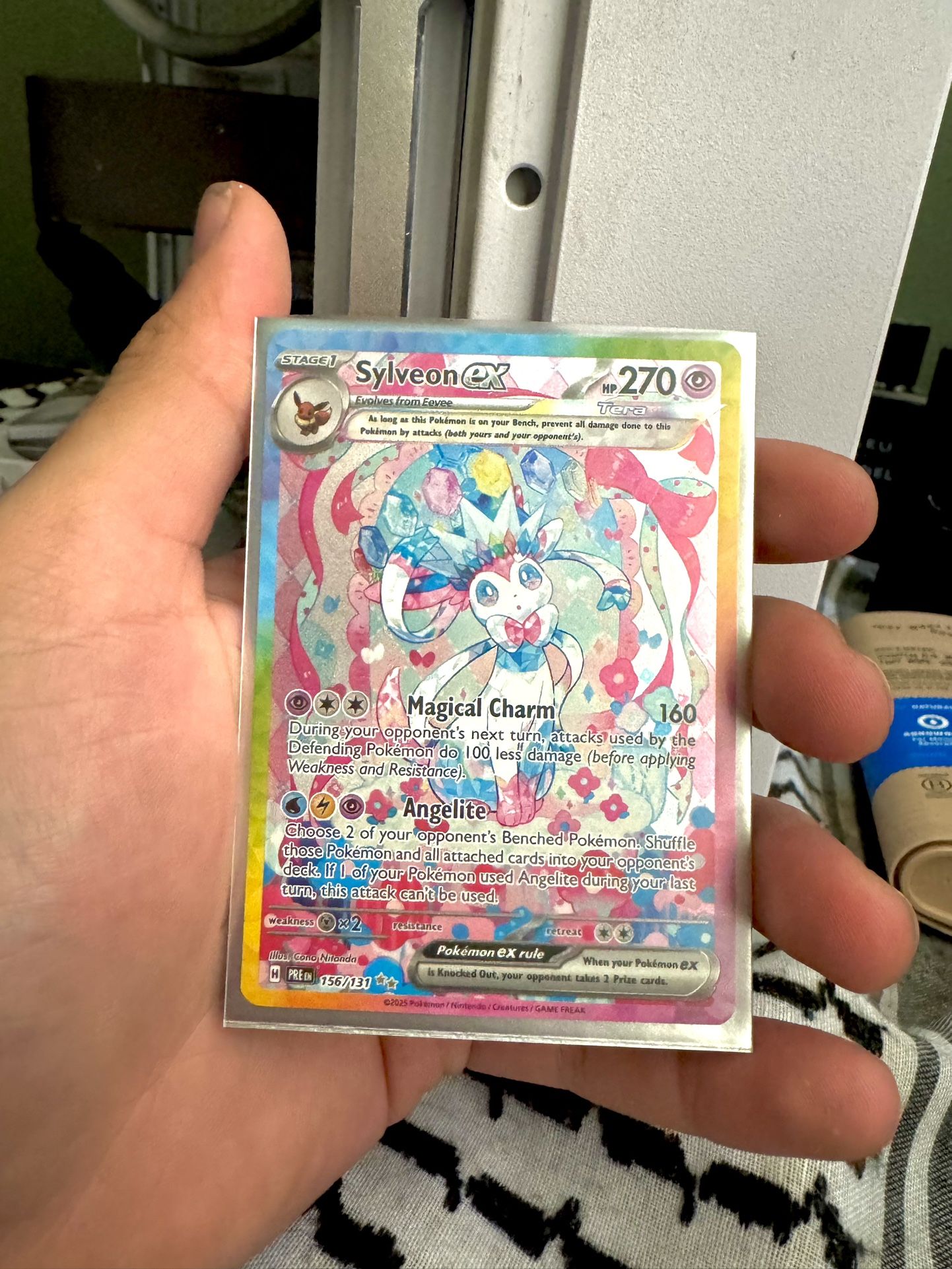 Sylveon ex Sv Prismatic Evolution