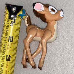 Vintage 1988 McDonalds Happy Meal Toy Disney Poseable Bambi Figure