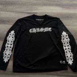 Chrome Hearts Long Sleeve Mesh Jersey